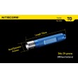 Фонарь Nitecore T0